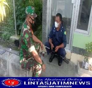 Babinsa Sosialisasikan Pencegahan PMK kepada Warganya