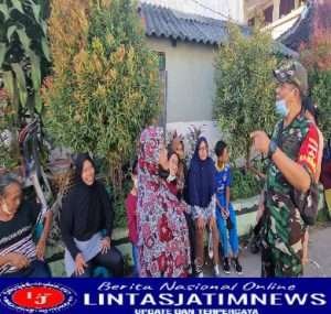 Babinsa Tipes Gelar Komsos di wilayah Binaan