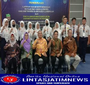 LDKMS OS SMP Negeri Sekabupaten Lamongan Dibuka oleh Kepala Dinas Pendididikan