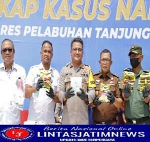 Polres Tanjung Perak Musnahkan Barang Bukti Puluhan Kilogram Narkoba