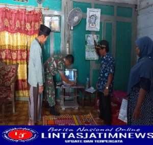 Babinsa  Koramil 0812/10 Babat Terjun Langsung Bagi STB