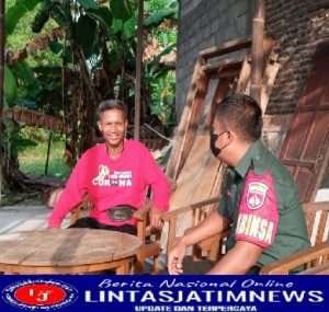 Akrab dengan Warga Binaan, ini Pesan Babinsa