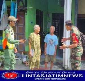 Babinsa Tipes Blusukan di wilayah Binaan Untuk Gelar Komsos