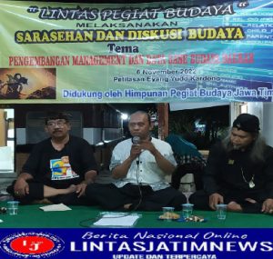 Diskusi Semangat bersama Pengembangan Managemen dan Data Base Budaya Daerah