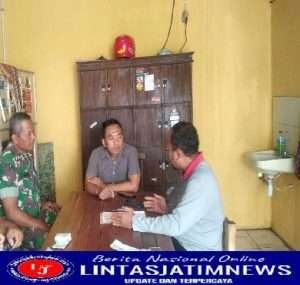 Menjalin Silaturahmi, Babinsa Komsos dengan Tokoh Masyarakat