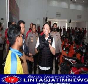 74 Tersangka Curanmor Berhasil Diamankan Oleh Polretabes Surabaya