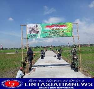 Sasaran Fisik dan Non Fisik Selesai, Persiapan Penutupan TMMD Sengkyung Tahap III di desa Jati, Kec. Gatak, Sukoharjo
