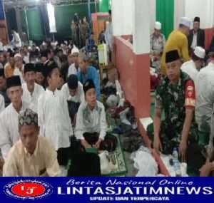 Koramil 07/Ngemplak Silaturahmi ke Pondok Pesantren Darul Hasanain