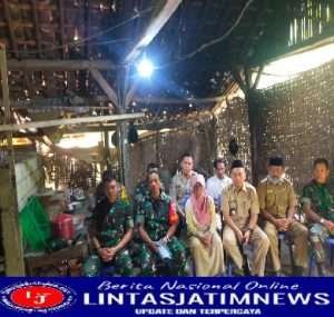 Program Babinsa Masuk Dapur, Dandim 0801/Pacitan Mengikuti Pengarahan Kasad Melalui Vicon