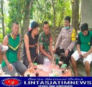 Jaga Kekompakan, Babinsa Koramil Mantingan Komsos Dengan Warga Binaan