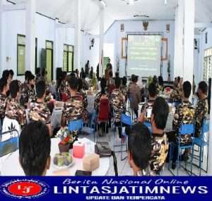 Komsos, Kodim 0802/Ponorogo Adakan Pembinaan dan Pemberdayaan Keluarga Besar TNI Tahun 2022