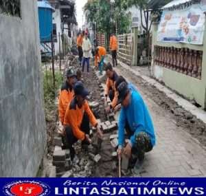 Sat Set..Das Des..!! Koramil 04/Jebres Bersama Masyarakat Selesaikan Sasaran KBD Tahap V di Wilayah Pucangsawit