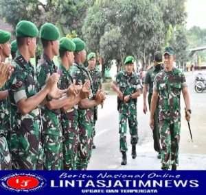 Pesan Danrem Kolonel Deni di Yonif 511/DY : Jaga Fisik, Kesehatan, Satuan