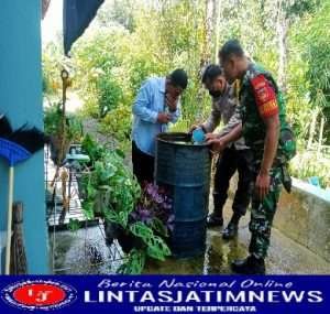 Babinsa Ikut Cegah DBD di Wilayahnya