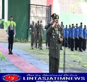 Dandim 0802/Ponorogo Jadi Irup Pada Upacara Peringatan Hari Pahlawan Tahun 2022