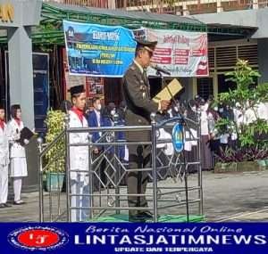 Danramil 05/Sleman Bertindak Sebagai Inspektur Upacara Hari Pahlawan