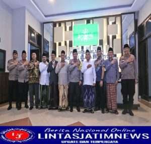 Silaturahmi Polda Jatim dengan PWNU Jawa Timur Wujudkan Harkamtibmas Kondusif