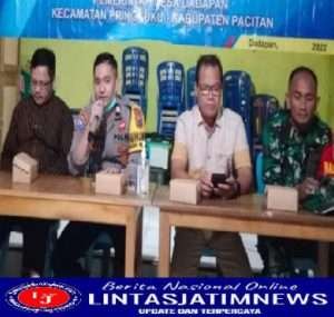 Jaga Kondusifitas, Babinsa Koramil 0801/12 Pringkuku Lakukan Sosialisasi Dan Edukasi Pengamanan