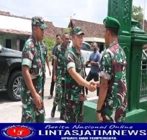Kunker ke Kodim Ngawi, Kasdam V/Brawijaya Meninjau Posramil Pangkur
