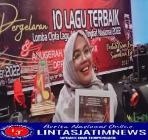 Pasan Mandeh Karya Rika Amir Jadi Lagu Terbaik Lomba Cipta Lagu Minang Tingkat Nasional 2022