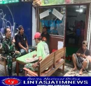 Wujudkan Keakraban Dengan Warga, Serka Marianto Silaturahmi di Wilayah Binaan