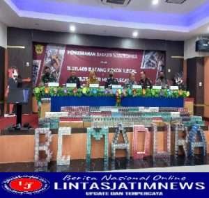 Bea Cukai Madura Musnahkan 11.7 Juta Batang Rokok Ilegal dan 618.25 Liter Minuman Mengandung Etik Alkohol oleh KPPBC TMP Pamekasan