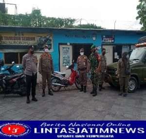 Polsek Tambaksari Bersama Tiga Pilar Patroli Rutin Antisipasi Adanya Judi Burung Merpati