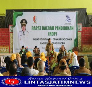 Dinas Pendidikan dan Dewan Pedidikan Kabupaten Bojonegoro Selenggarakan RDP, Ini yang Dibicarakan