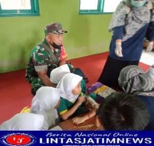 Babinsa Andong Aktif Sukseskan Bias di Wilayah Binaan