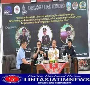Dialog Luar Studio Komandan Kodim 0802/Ponorogo Bersama RRI
