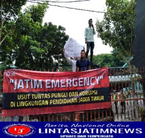 Dindik Jatim di Demo Pengunjukrasa dan Diancam Disegel