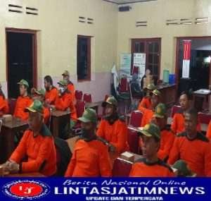 Babinsa Wujudkan Linmas Yang Tangguh