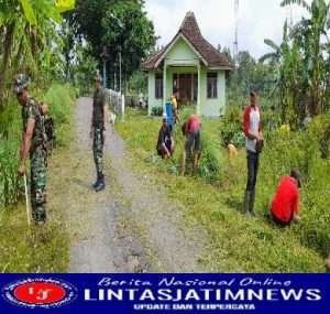 Aksi Babinsa Wonosegoro Pelopori Penghijauan di Lahan Kosong