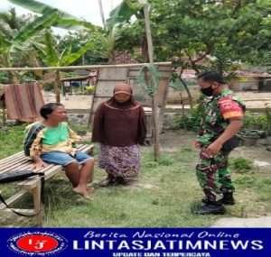 Babinsa Soko Anjangsana Bersama Ibu-Ibu Warga Binaan