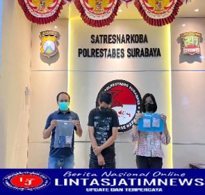 Polrestabes Surabaya Gagalkan Peredaran 83,22 gram Sabu-Sabu