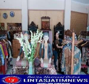 Toko Batik Dayoni Jadi Sasarah Komsos & Pemantauan Babinsa Danukusuman