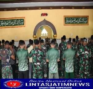 Kodim 0802/Ponorogo Gelar Sholat Ghaib dan Doa Bersama Untuk Korban Gempa Cianjur