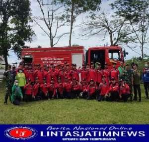 Kodim 0732/Sleman Dan BPBD DIY Gelar Latihan Pemadaman Kebakaran