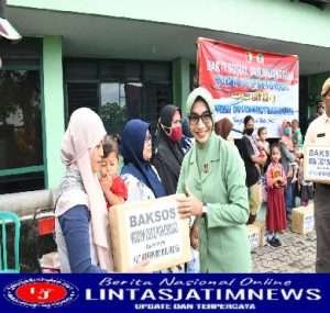 Peringati HUT ke 59 Korem 081/Dsj, Kodim 0802/Ponorogo Gelar Baksos dan Anjangsana