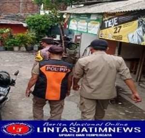 Polsek Tambaksari Bersama Tiga Pilar Giat Patroli Rutin Antisipasi Perjudian Burung Merpati