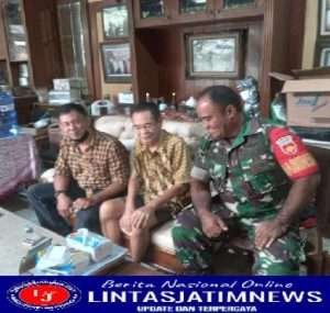 Jangan Ada Jarak Diantara Kita, Inilah Pesan Komsosnya Babinsa Kemlayan Dengan Warga Binaan