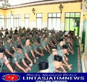 Kodim 0802/Ponorogo Gelar Doa Bersama Peringati HUT ke-59 Korem 081/Dsj