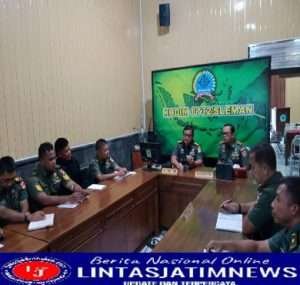 Tim Dalprog Kodam IV/Diponegoro Kunjungi Kodim 0732/Sleman