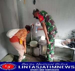 Cegah DBD Babinsa Berantas Sarang Nyamuk