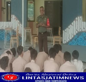 Babinsa Triharjo Berikan Edukasi Terkait Bullying  Kepada Pelajar SMA IT Abu Bakar