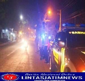Polsek Paciran Lamongan Intensifkan Blue Light Untuk Jaga Kamtibmas
