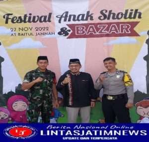 Sinergitas Babinsa & Bhabinkamtibmas Joyotakan dalam Hadiri Festival Anak Sholih