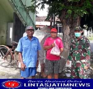 Tukang Becak Tak Luput Dari Sasaran Komsosnya Anggota Koramil 03 Serengan