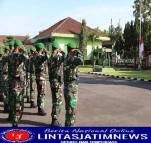 Pelihara Nasionalisme Kodim 0732/Sleman Gelar Upacara