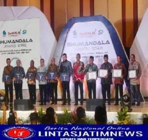 Bappeda Bangkalan Terima Penghargaan Bhumandala Award melalui Reward Jaringan Informasi Goespasial Nasional
